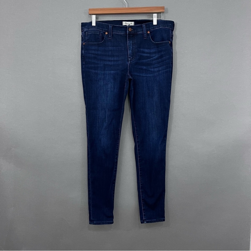 Madewell 8” Skinny Blue Denim Jeans